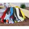 AERZETIX - Set of 8 Spiral Zippers N°5 40 cm