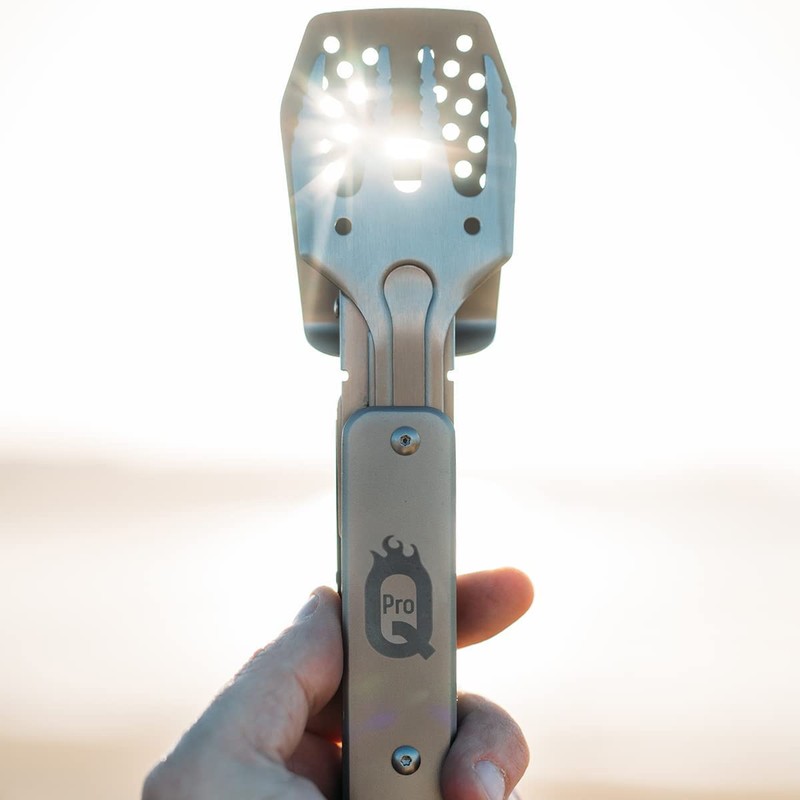 ProQ 4in1 BBQ Multi-tool (Tongs/Spatula/Grill Fork/Bottle Opener), BBQ Tools &