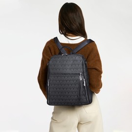 MARCO M KELLY Backpack Purse for Women Convertible PU Leather Travel Backpack Bag Designer Anti-Theft Shoulder Handbag