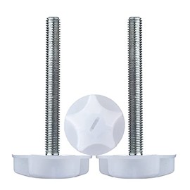 Just Accessories M8 HEADBOARD BOLTS SCREWS WITH FITTED WASHERS FIXINGS FOR DIVAN BED Ottoman 50mm/90mm (2, M8 X 90mm)
