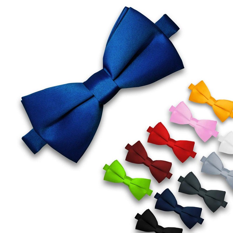 Soul-Cats® Children's Bow Tie Pre-Tied Adjustable Wedding Communion Youth Initiation,