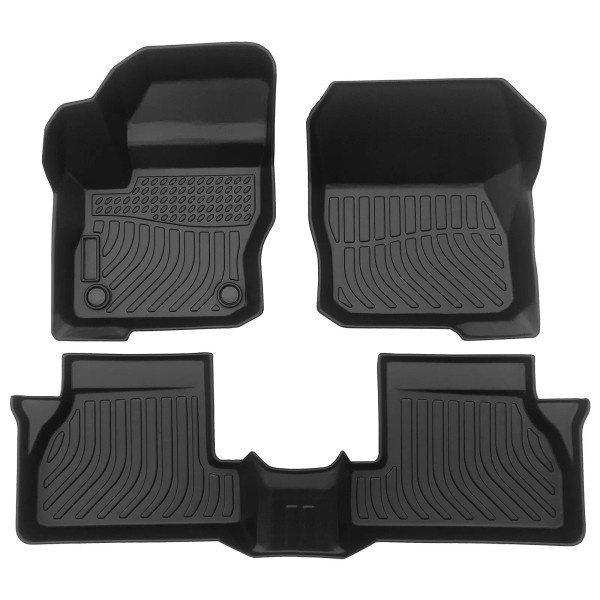 UNCLE/HENRY All Weather Floor Mats for 2012-2018 Ford Focus 3D