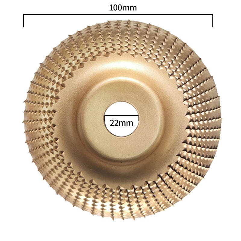 Candeon Wood Grinding Wheel Angle Grinder Disc 22mm Bore Woodworking