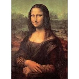 TOMAX Mona Lisa 1000 Piece Mini Leonardo da Vinci Jigsaw Puzzle