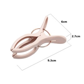 12PCS Beach Towel Clips, Towel Clips for Beach Chairs, Lounge Chair Towel Clips, Beach Chair Clips, Windproof Clips for Family Daliy Use (Light Pink)