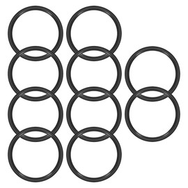 Othmro 10 Pcs Nitrile Rubber O Rings 67mm OD 57mm ID 5mm Width Rubber Washers Metric Buna N Washers Black