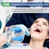 Annhua 100 PCS Cotton Rolls Dental Gauze Cotton Rolls Non-Sterile,