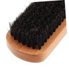 Gatuida 2pcs Beechwood Grooming Brush for Men Versatile Hair Styling