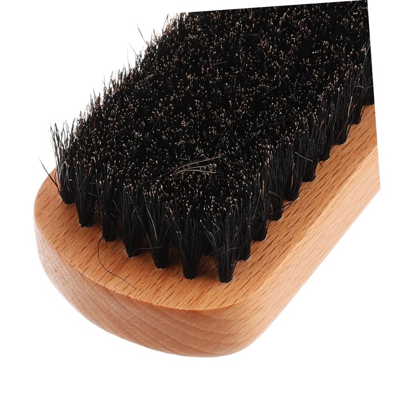 Gatuida 2pcs Beechwood Grooming Brush for Men Versatile Hair Styling