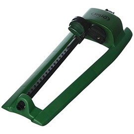 Orbit 56133 Easy-Click Oscillating Sprinkler - Waters up to 2600 Sq Ft