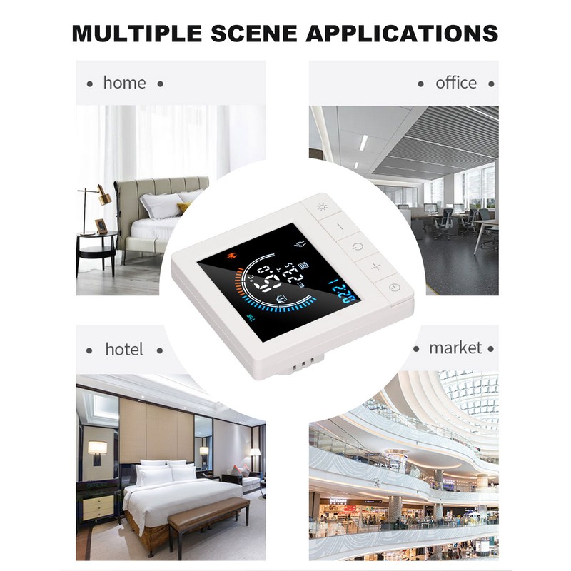 Programmable Smart Thermostat Electric Heating Smart Thermostat Digital LCD Display