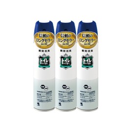 [Bulk Purchase] Fresh Green Deodorizing Air Freshener for Toilets, 9.5 fl oz (280 ml) x 3 Packs