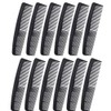 Favorict (12 Pack) Flexible Thin 5" Pocket Hair Comb Beard