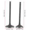 Pair Engine Head Intake Exhaust Valve Parts Fits for SHINERAY