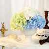 SITUMEIZI Hydrangea Artificial Flower Faux Hydrangea Flowers 21 Inch Latex