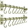 Dseap Kitchen Utensil Holder Hanger, Pot and Pan Rack Wall