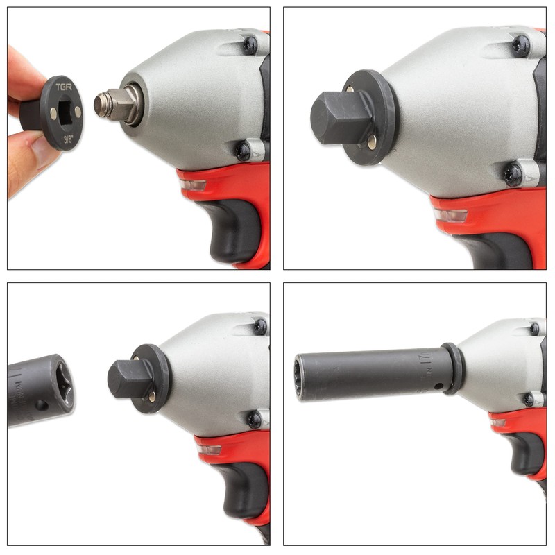 TGR Low Profile Impact Socket Adapter - Drive Reducing (3PC.