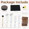 Resonance Tuning Forks 128Hz, 136.1Hz, 256Hz, 384Hz Weighted & Unweighted