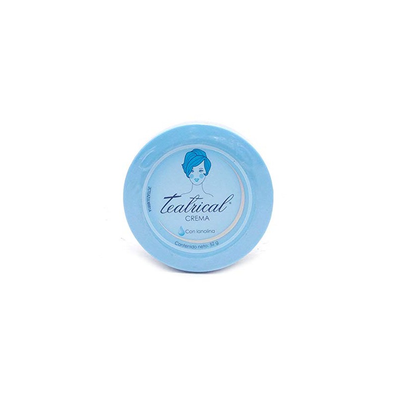 TEATRICAL - Crema Facial con Lanolina. Tarro con 52ml.