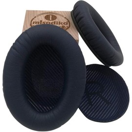 misodiko Earpads - For Bose Quiet Comfort 35 (QC35) and QuietComfort 35 II (QC35 II) Headphone Repair Parts Ear Pads Cup Pillow Cover (Midnight Blue)