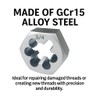 1/2"-14 NPT Tap and Die Set – GCr15 Alloy Steel