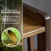 BIRDFBA Floor Table, Altar Low 2-Tier Meditation Table with Drawers