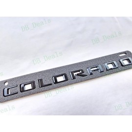 Colorado 4PCS Gloss Black Door Rear Colorado Red ZR2 Emblems Letters 2023+ Colorado