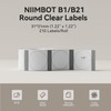 NIIMBOT Label Tape for B1/B21/B3S, 1.2" X 1.2" (31x31mm), 210