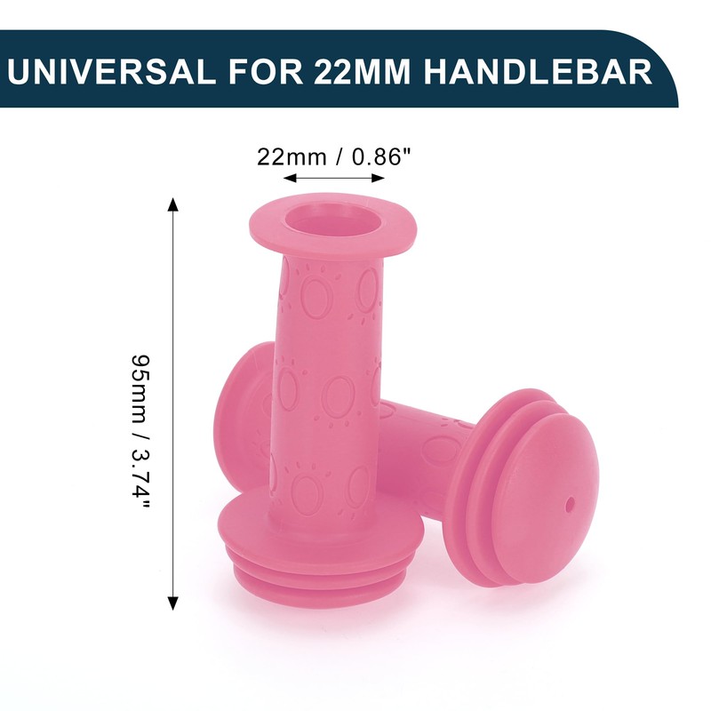 TUCKBOLD Bike Handlebar Grips Covers 95mm Long Lightweight | Bicycle