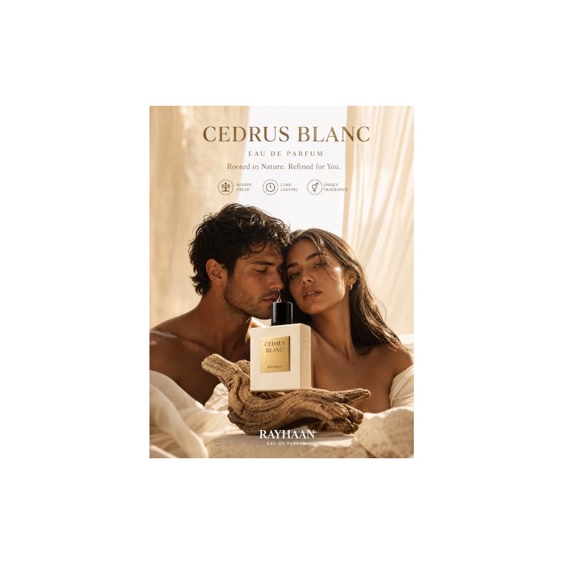 Rayhaan Cedrus Blanc 3.4 Ounce / 100 ml