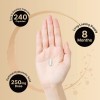 NatureBell Hyaluronic Acid 250mg Capsules - 240 Count with Biotin