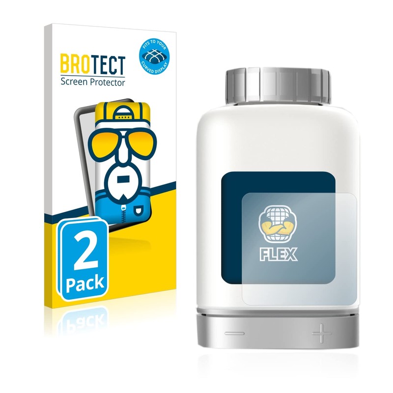 brotect 3D Curved Screen Protector compatible with Bosch Smart Home