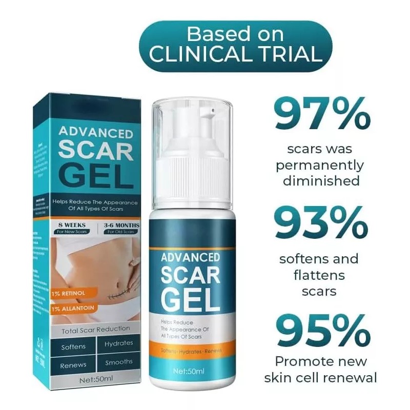 Jaysuing Crema Gel Reparador Cicatrices Acné Jaysuing 50ml Estrías