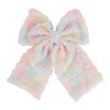 1pcs Gradient Bow Hair Clip (White)