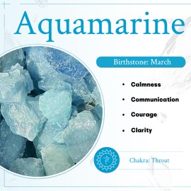 mookaitedecor Aquarine Crystal Orgone Pyramid with Gold Wire, Orgonite Energy Generator for Protection Meditation Yoga Chakra Balancing