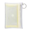 Sunstar Stationery Pouch Clear Mini Mitte Cream Yellow S2321610