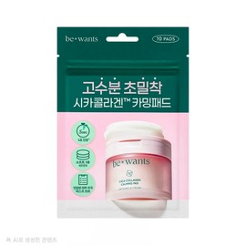 Biwonz Bewontz Cica Calming Toner Pad, 10 sheets / 비원츠 시카카밍 토너패드, 10매