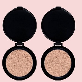 DMCK Clean Arc Ampoule Cushion Foundation Refill 14g, No. 21 Watery Pink Beige, 2 pcs. / DMCK 클린 아크 앰플 쿠션 파운데이션 리필 14g, 21호 물광 핑크 베이지, 2개