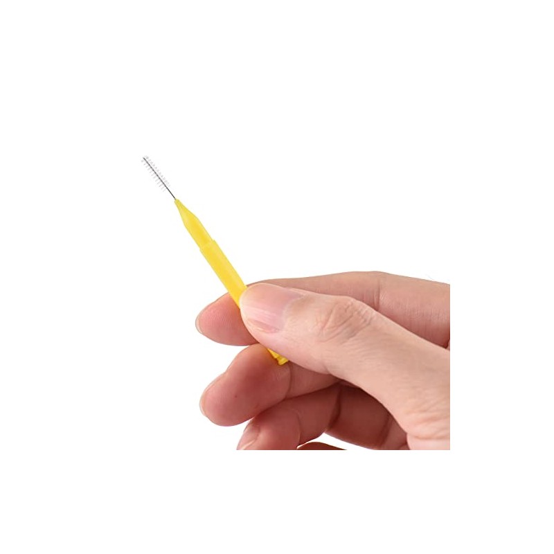 Henniu 100 Piezas de cepillos interdentales, Hilo Dental, palillo de