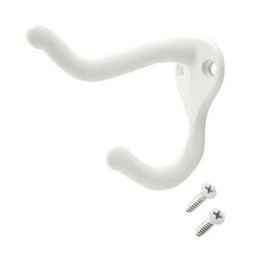 Everbilt Durable White Coat and Hat Hook