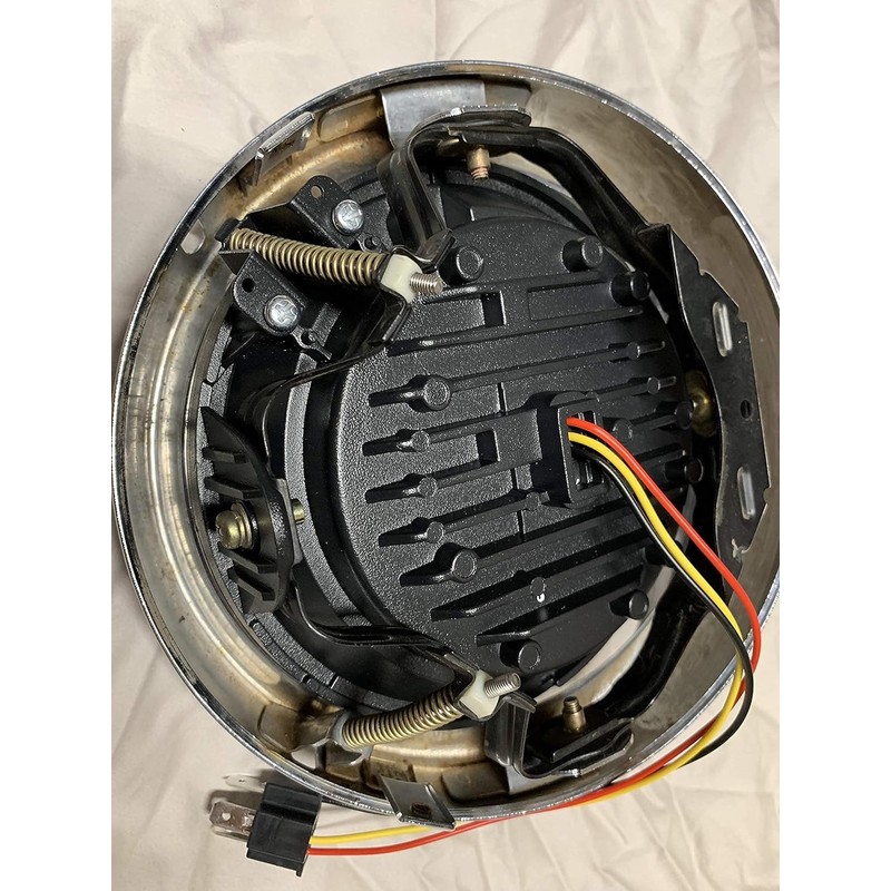 SLK-Customs Valkyrie LED Headlight Black -No Bracket Required - Plug