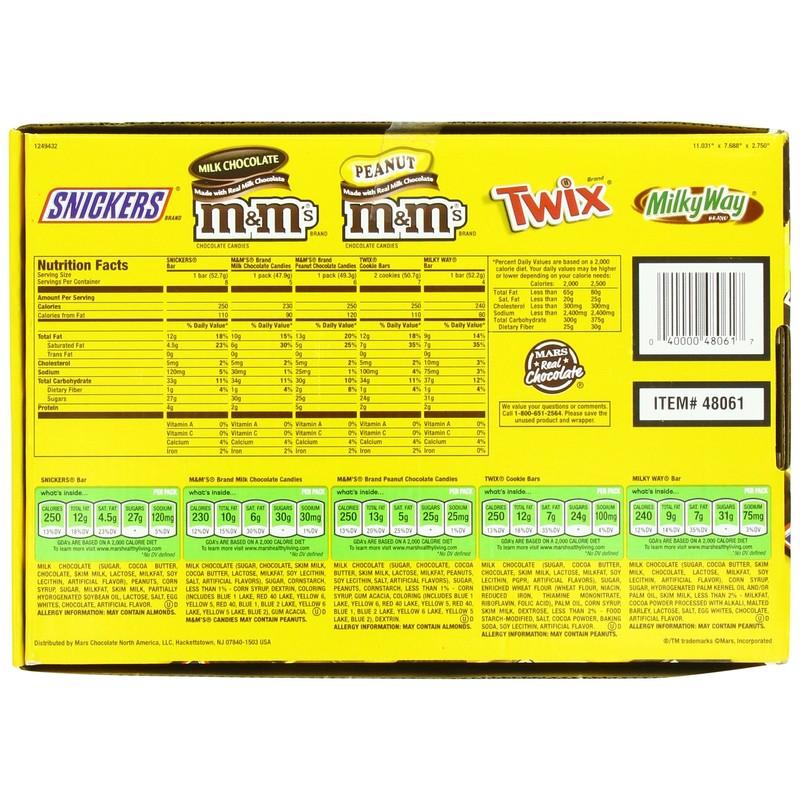 Mars Real Chocolate Mixed Singles, 53.66 Ounce