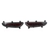 LED Rear Bumper Reflective Fog Brake Turn Indicator Black Left