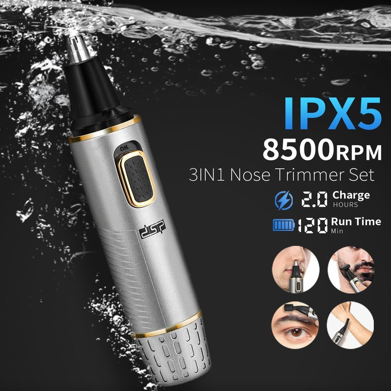 DSP 4-in-1 Pro Barber Kit: Cordless Hair Clipper, Trimmer, Shaver