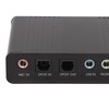 USB Sound Card 6 Channel 48kHz Sampling Rate Analog Play