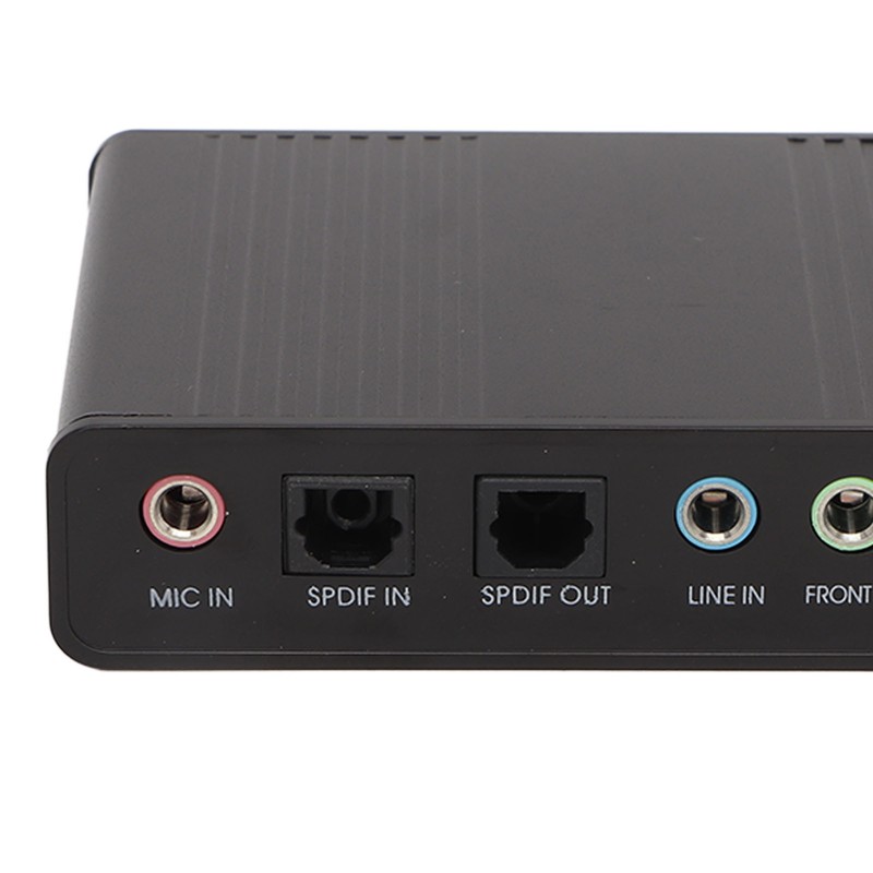 USB Sound Card 6 Channel 48kHz Sampling Rate Analog Play