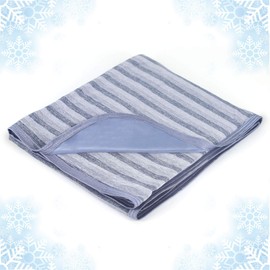 Ailemei Direct Cooling Blanket for Hot Sleepers, Double Sided Cold Effect,King Size Lightweight Breathable Summer Blankets for Bed,Transfer Heat to Keep Body Cool for Night Sweats,108"x90"