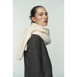Zara/Basic/Scarf/-/Cream-Colored/5987/202/733