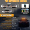Rechargeable Emergency Roof Top Strobe Light Wireless Battery, 17 Flashing
