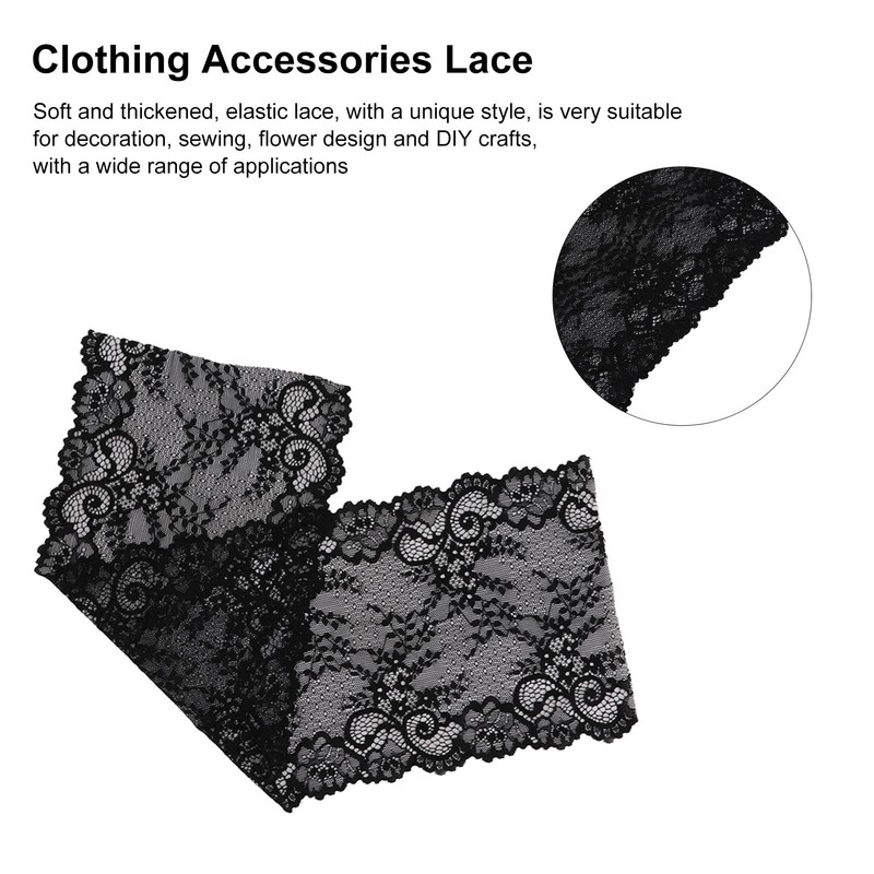 Lace Ribbon 18cm Wide Unique Style Soft Thickened Clothing Accessories